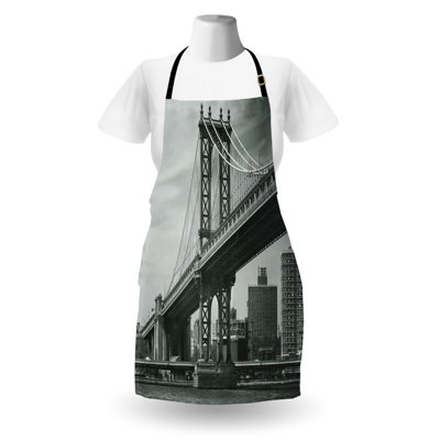 No Pattern Bib Apron