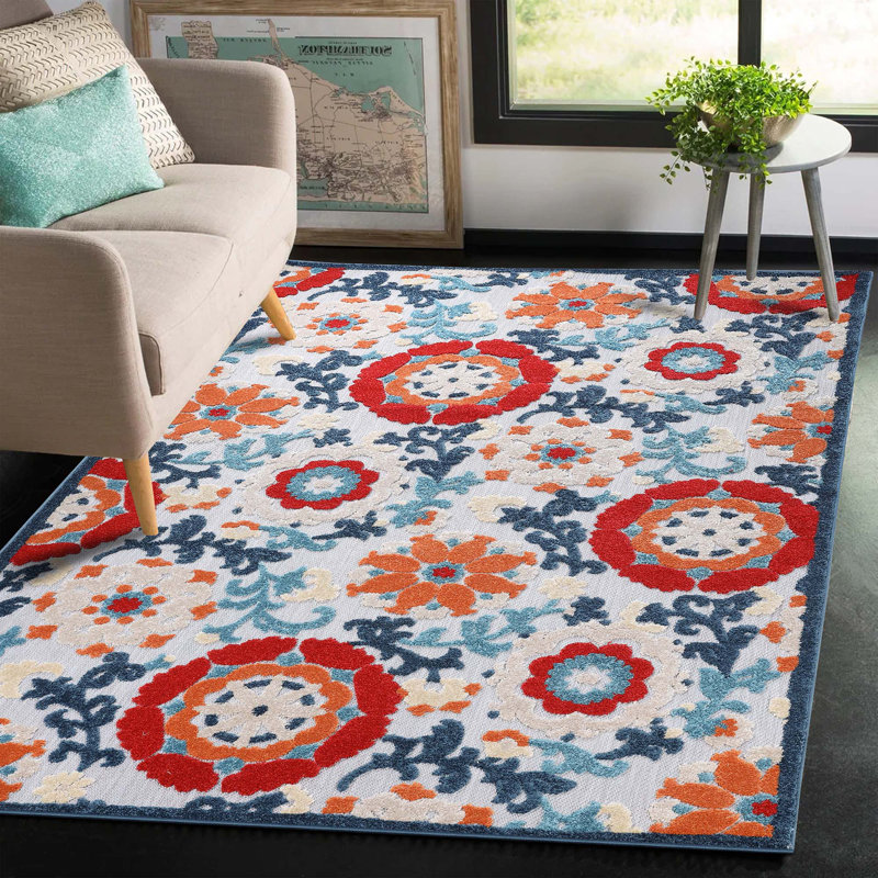 Tapis de jardin Maelo Petunia, Rectangle 8 pi x 10 pi