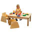 Table rectangulaire d'activités
