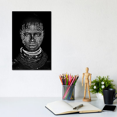 Karo Woman by Vedran Vidak - Wrapped Canvas Gallery-Wrapped Canvas Giclée