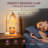 Candle Warmer Lamp With Timer Electric Candle Warmer Lamp Adjustable Height Dimmable Wax Warmer Lamp Jar Candles With 2 Bulbs For Home Decor & Office