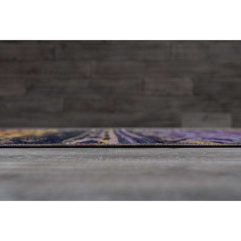 Lamoureux Southwestern Indoor Rug, Rectangle 5'2" x 7'8"