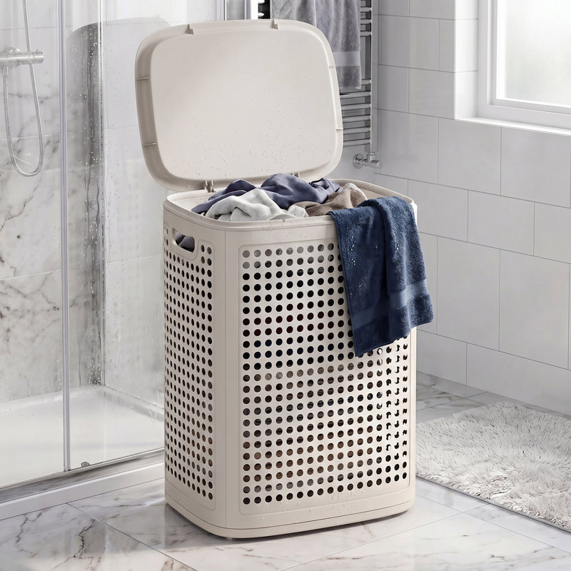 Laundry Hamper, Beige
