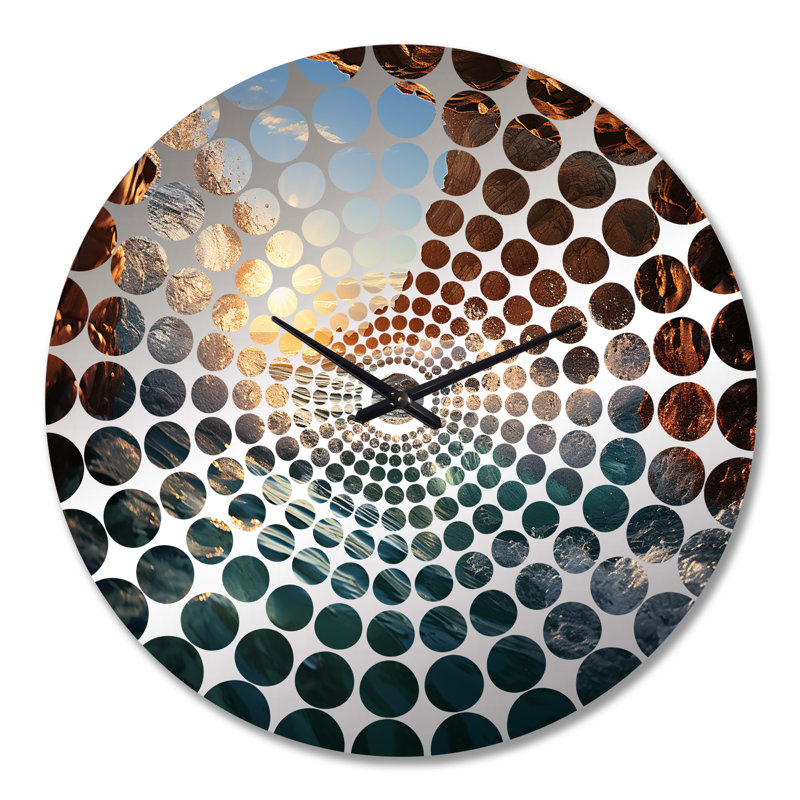 Horloge murale Magical Sunset, Très grand