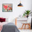 «Playful Heart & Flowers», art de la giclée encadrée par LSR Design Studio-834017476-834017483