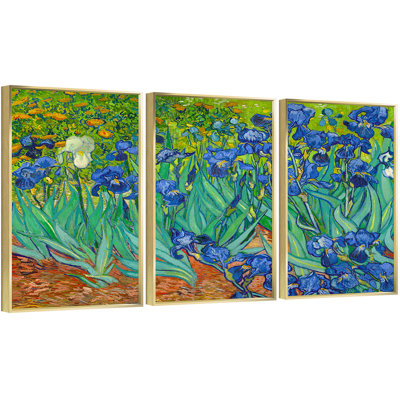 Art mural encadré en aluminium Van Gogh