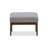 Cue Ottoman White Dark Walnut-120595936