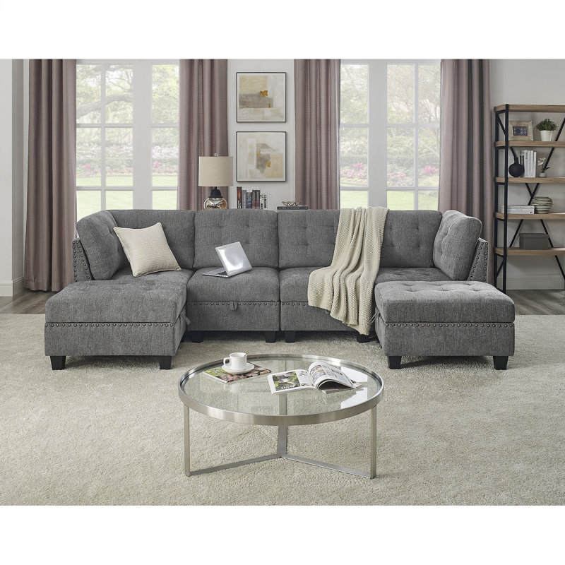 U Shape Modular Sectional Sofa