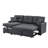 Modular Sleeper Sectional Sofa With Storage