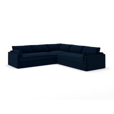 Luna 3-Piece Slipcovered Sectional