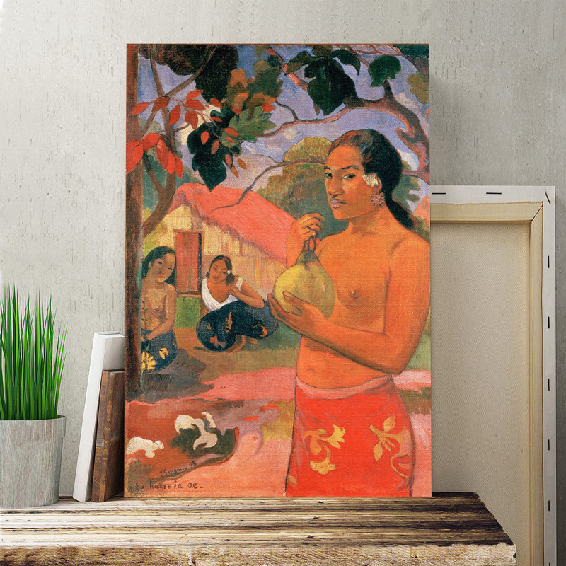 Paul Gauguin - Wrapped Canvas Painting, 60cm H x 40cm W