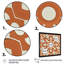 «Moroccanan Tiles In Earth Tones IV», reproduction sur toile-724792962-724792953