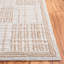 Tapis géométrique en laine touffeté à la main couleur sauge / taupe Briggett-2045116147