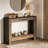41.3" Farmhouse Console Table with Rustic-Modern Style