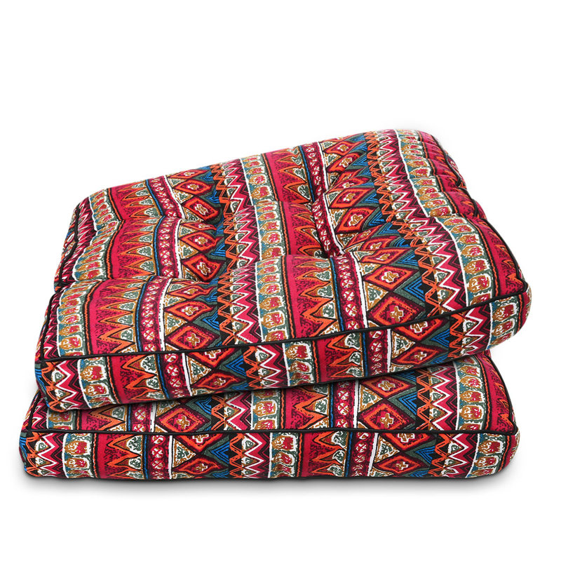 Outdoor 3.93'' Rocking Chair Seat Cushion, Red