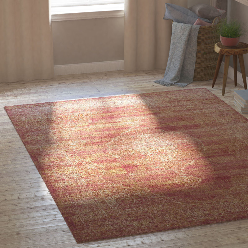 Tapis performance oriental rétro Lyniya, Rectangle 8 pi 10 po x 12 pi 2 po