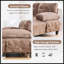Canapé modulaire en U avec méridiennes doubles, poches de rangement et coussins d'accoudoirs pour un confort de salon spacieux-1231904400