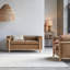 Cobbelwood Leather Loveseat