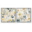 Whitby - Ensemble de 2 collages carrés floral et botanique-101861321-101861327