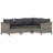 22.4'' Outdoor Patio Sectional Set