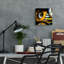 «Garage 1» par Lightbox Journal Epic Art, art mural en verre acrylique, 12 po x 12 po