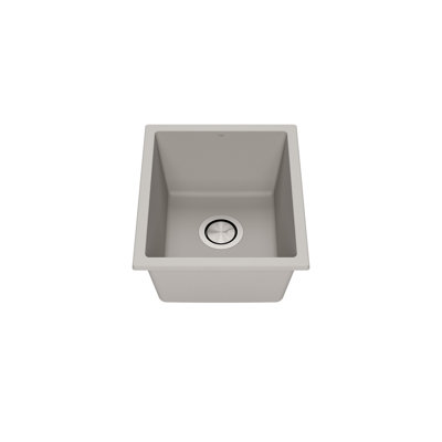  Collection Bacia – Évier de bar 15" en Granistone premium (Sous-plan ou encastré)