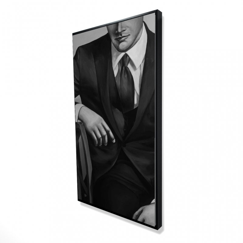 Businessman - 24"x48" Framed canvas