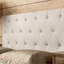 Ensemble de chambre à coucher grand lit en bois 3 pièces Keilianys