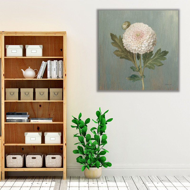 Cottage Chrysanthemum - reproduction d'art sur toile, H 24 po x l 24 po