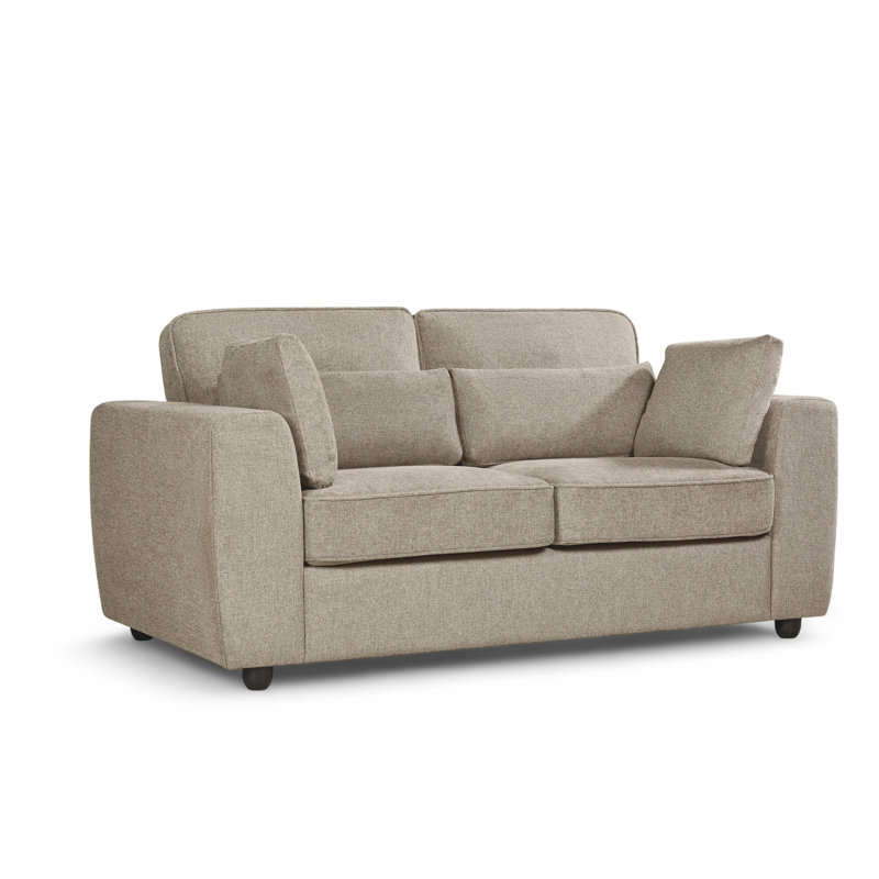 Chenille Sofa, Beige, 2