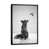 Black Floater Framed