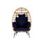 Fauteuil en osier-1099210726