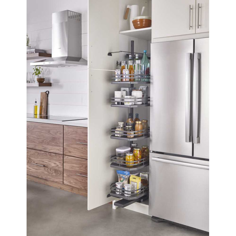  Rev-A-Shelf Adjustable Solid Surface System for Tall Pantry  Cabinets, Standard, Natural Maple : Home & Kitchen