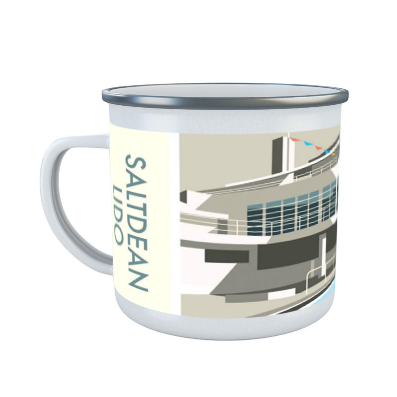 Unique Enamelware Camping Mug