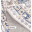 Tapis lavable antidérapant Medallion (bleu)-1410429511