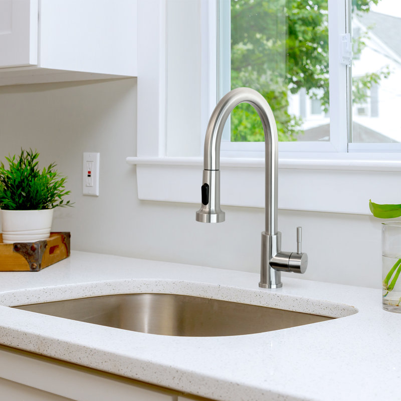 Transform Pull Down Touch Kitchen Faucet, Brushed Nickel