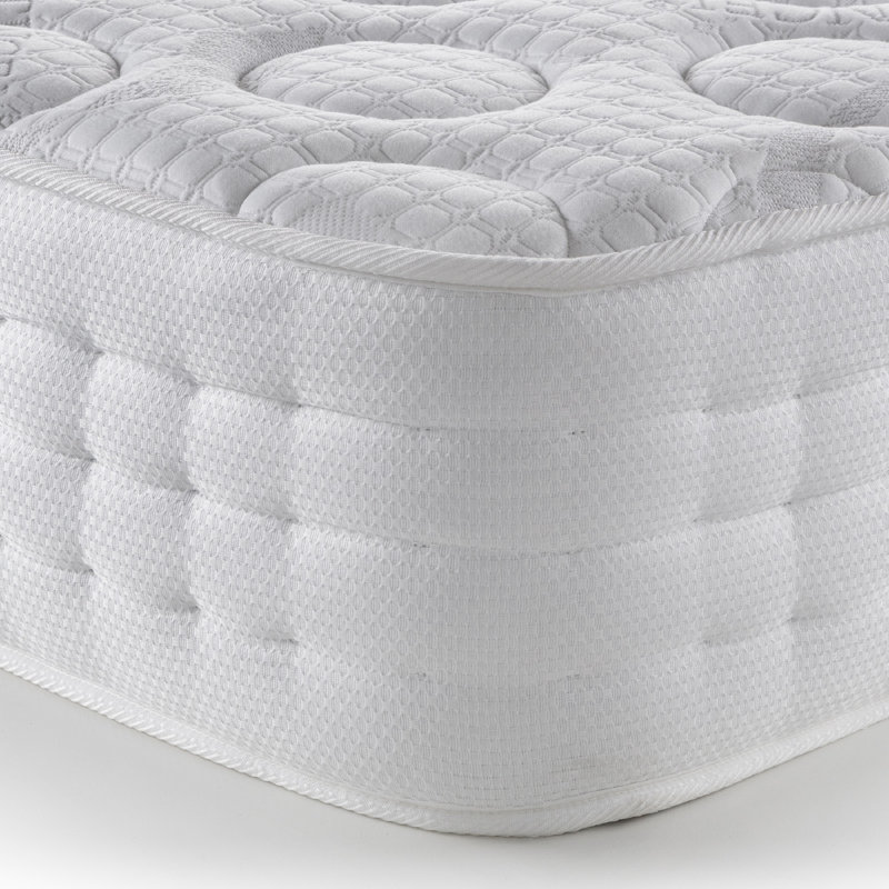 Mareike Upholstered Bed with Mattress, Kingsize (5')