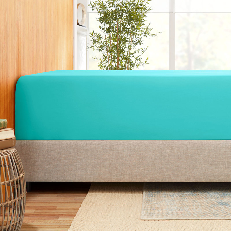 Premium Microfiber Fitted Sheet, Teal, Twin XL Fitted Sheet