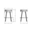 Tabouret de bar et de comptoir pivotant sans dossier Jamieson-102347541-41669610-41669612