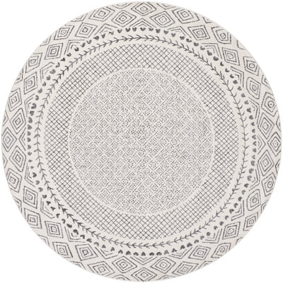 Calvo Light Beige/Charcoal Area Rug