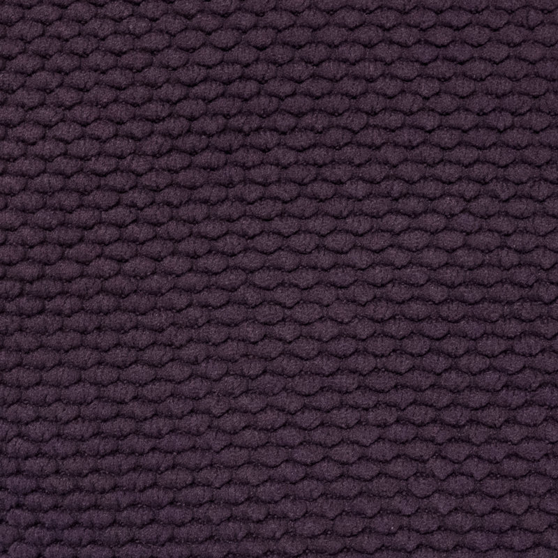 Honeycomb Non-Slip Indoor Chair Cushions, Eggplant, 12-Pack