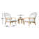 Florentia 3 Piece Seating Group with Cushions