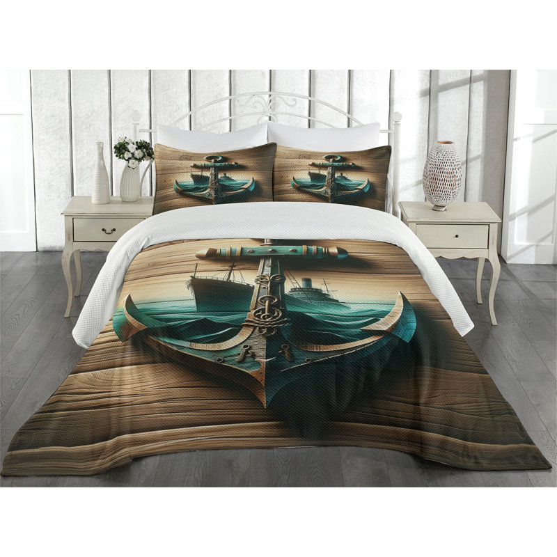 Polyester Coverlet, King Coverlet + 2 Standard Shams