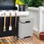 Table d'appoint de patio en métal-450017247