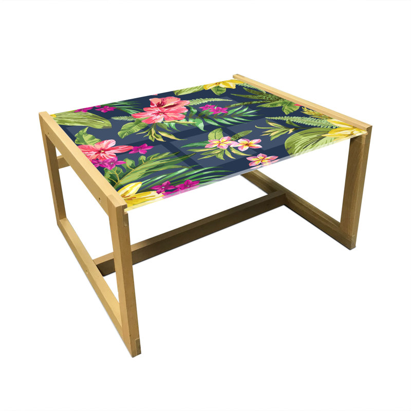 Jaeya Trestle Coffee Table, 40cm H x 74cm W x 62cm D