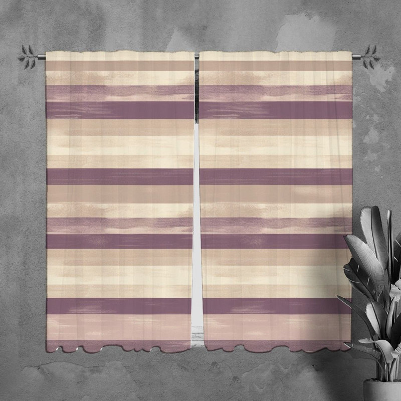 Paire de rideaux obscurcissant en polyester Kully, L 20 po x L 61 po