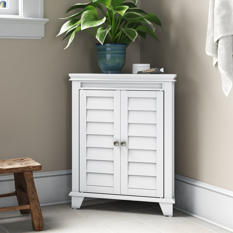 Caree Accent Cabinet, White