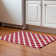 Premium Machine Washable Prisco Red Rug