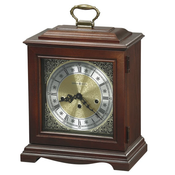 Traditional Analogue Wood Quartz Movement / Crystal Tabletop Clock in