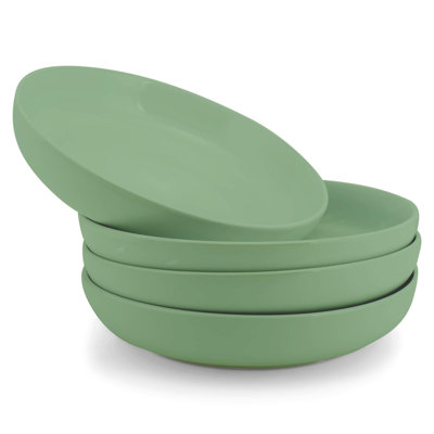 Dinner Bowls Set of 4, Sage Green